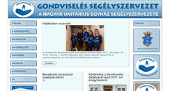 Desktop Screenshot of gondviseles.org